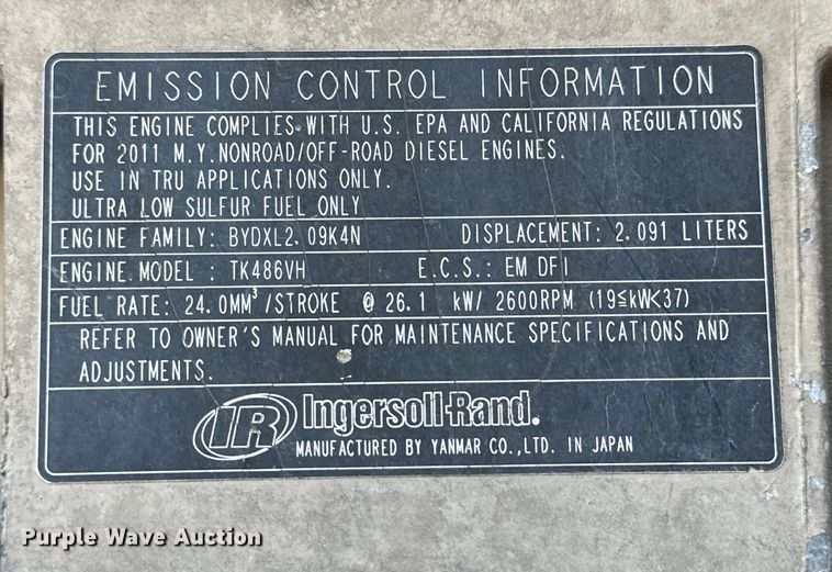 image for item NJ9386 2012 Great Dane SUP-1114-31053 refrigerated van trailer