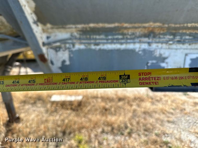 image for item NO9372 1969 Butler pneumatic dry bulk trailer