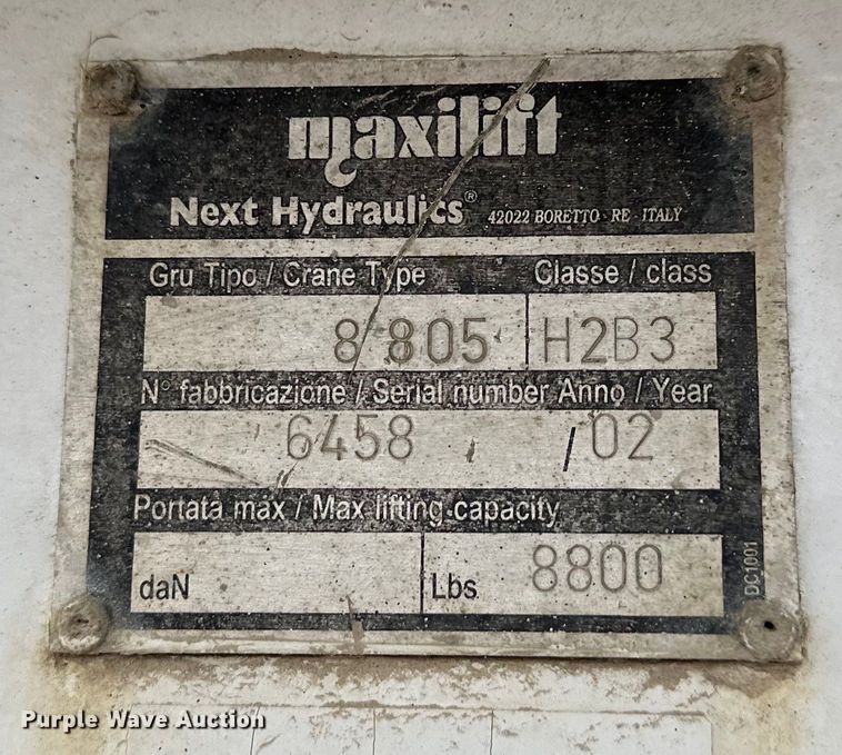 image for item NT9008 2005 Ford  F750 utility / service truck