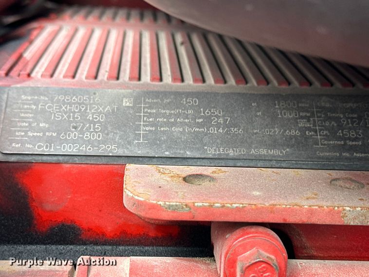 image for item OA9641 2016 Freightliner Cascadia semi truck