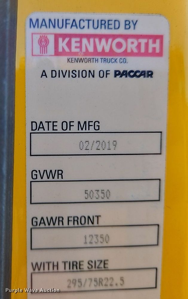 image for item OK9795 2020 Kenworth  T680 semi truck