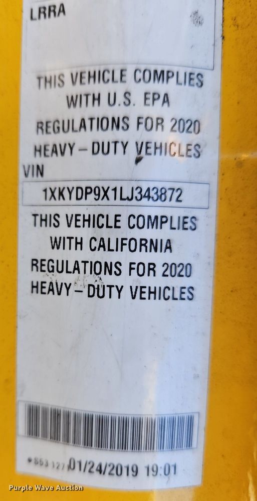 image for item OK9798 2020 Kenworth  T680 semi truck