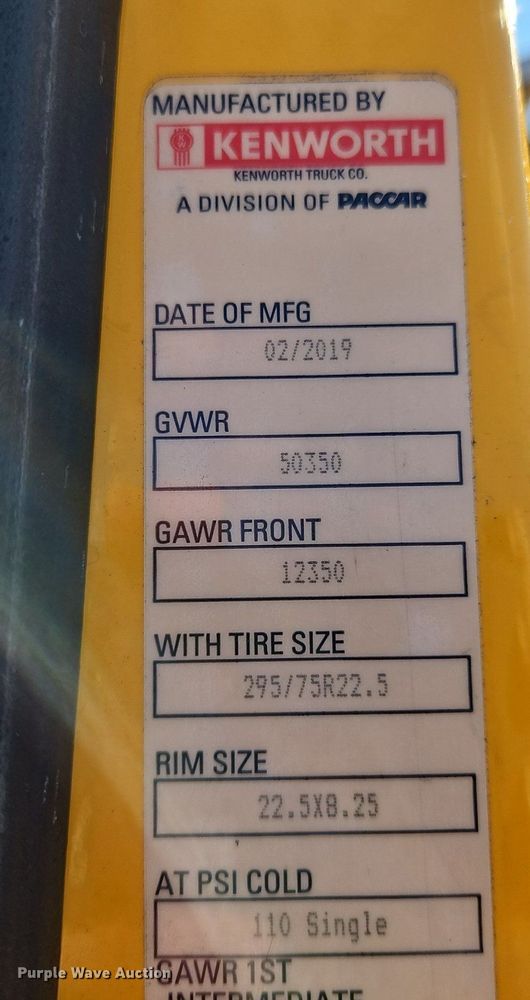 image for item OK9801 2020 Kenworth  T680 semi truck