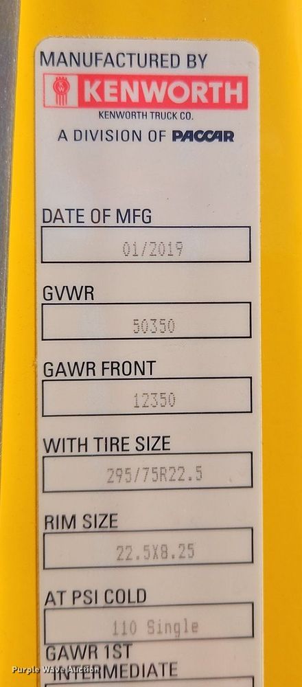 image for item OK9803 2020 Kenworth  T680 semi truck