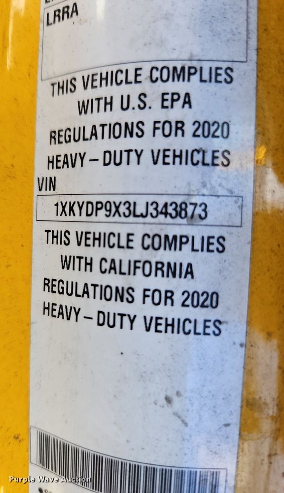 image for item OK9803 2020 Kenworth  T680 semi truck