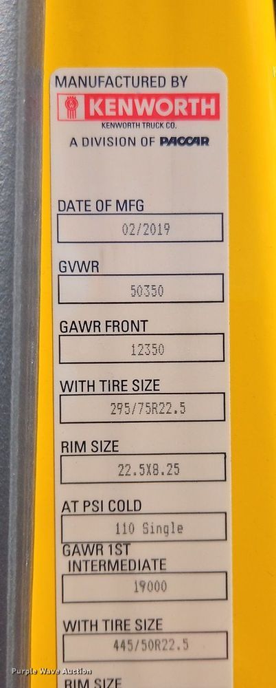 image for item OK9804 2020 Kenworth  T680 semi truck