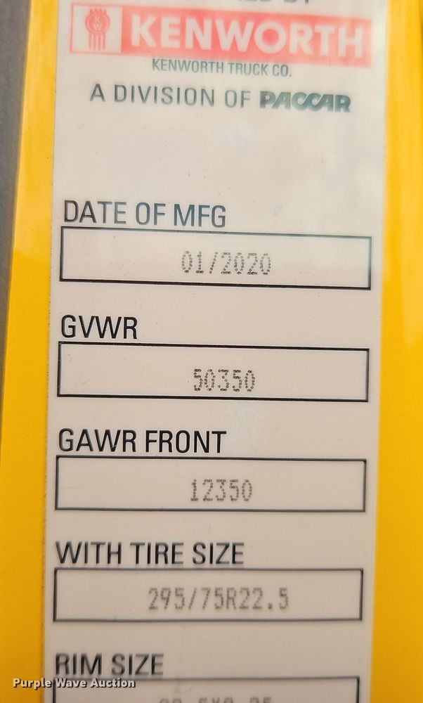 image for item OK9808 2021 Kenworth  T680 semi truck