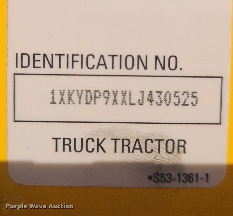 image for item OK9809 2020 Kenworth  T680 semi truck