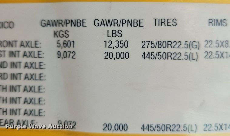 image for item OK9810 2018 Freightliner  Cascadia  semi truck