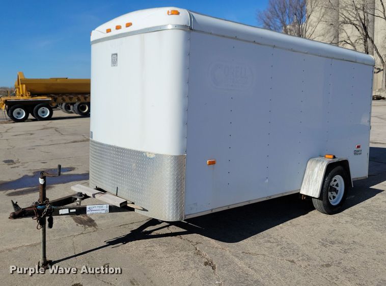 image for item DG0580 2004 Forest River enclosed cargo trailer