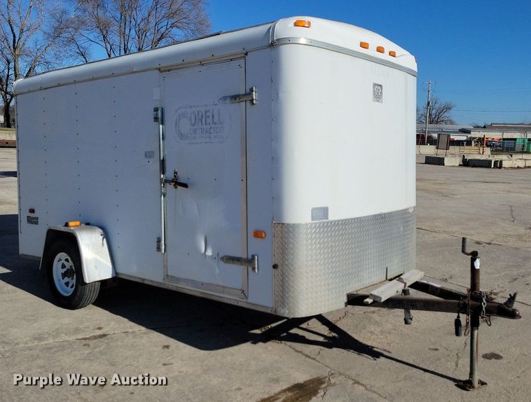 image for item DG0580 2004 Forest River enclosed cargo trailer