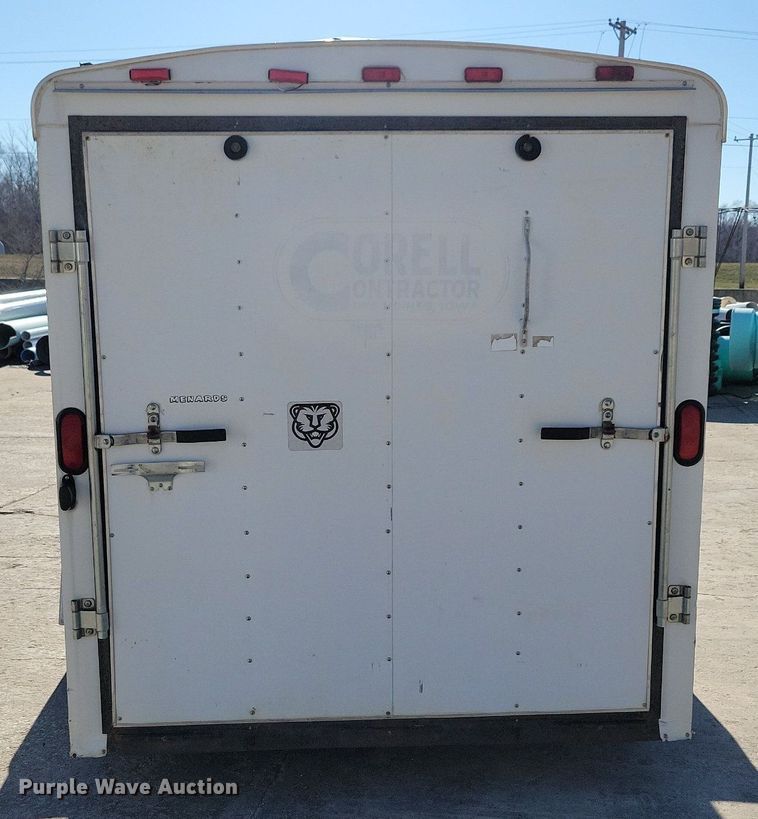 image for item DG0580 2004 Forest River enclosed cargo trailer