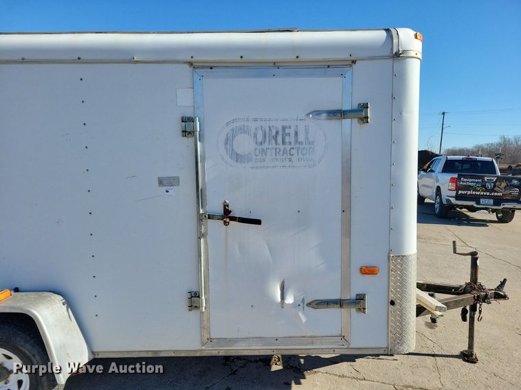 image for item DG0580 2004 Forest River enclosed cargo trailer