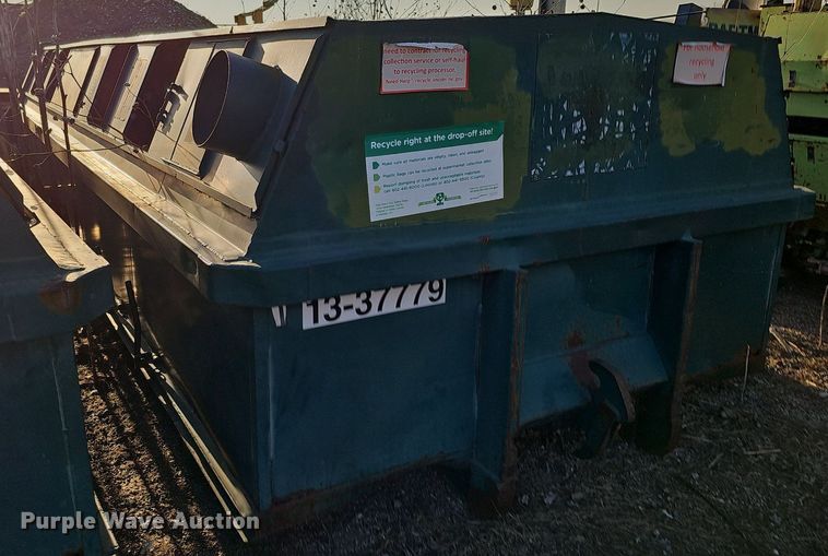 Dumpster in Modale, IA Item DK0690 for sale Purple Wave