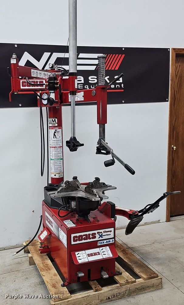image for item DK0700 Coats X Series 70X-AH-3 rim clamp tire machine