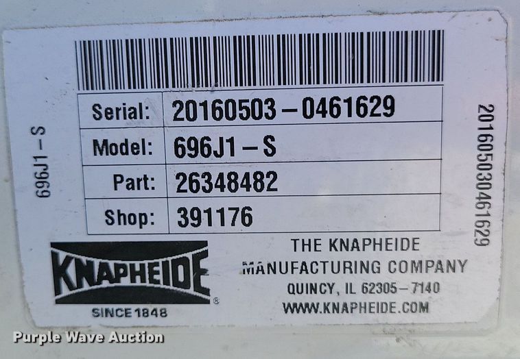 image for item DK4195 2018 Chevrolet Silverado 2500 HD Crew Cab utility bed pickup truck