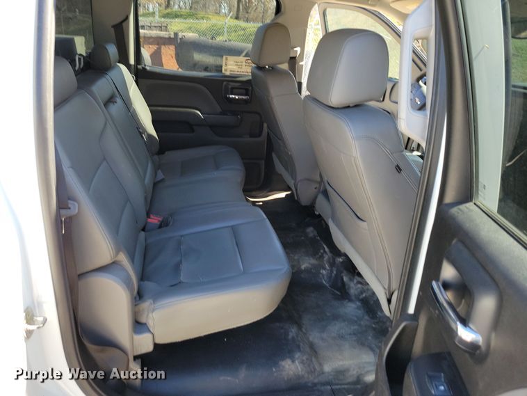 image for item DK4195 2018 Chevrolet Silverado 2500 HD Crew Cab utility bed pickup truck