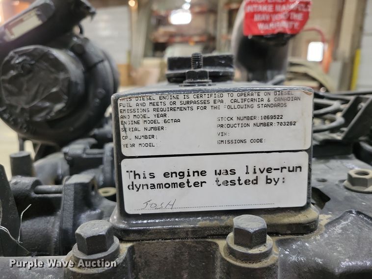 image for item DK4202 Cummins  diesel engine