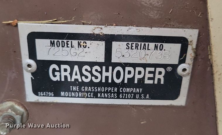 image for item DK4223 Grasshopper 725G2 ZTR lawn mower