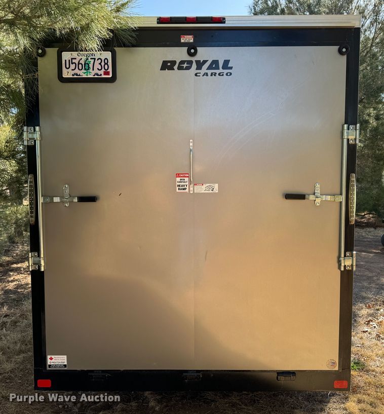 image for item DK6800 2021 Royal Cargo LCHT35-716-86 enclosed cargo trailer