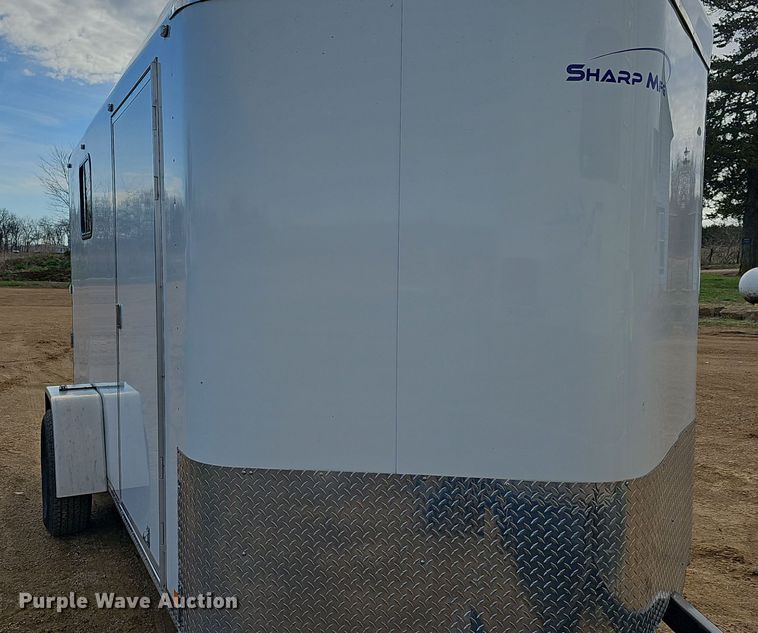 image for item DM1561 2012 Sharp  enclosed cargo trailer