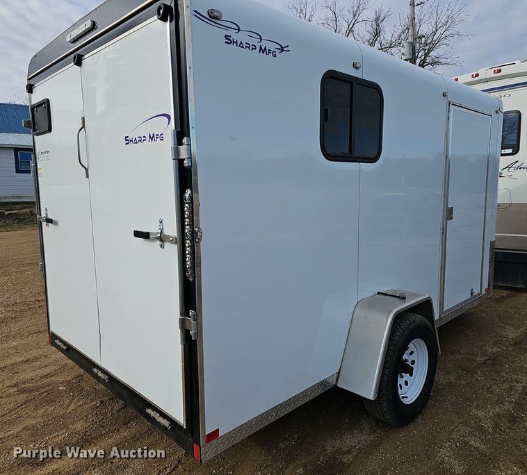 image for item DM1561 2012 Sharp  enclosed cargo trailer