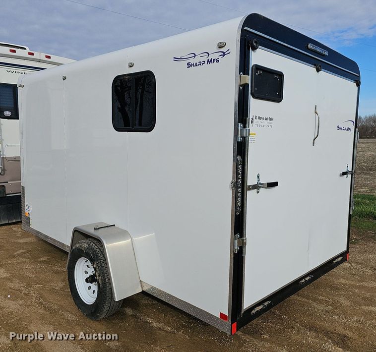 image for item DM1561 2012 Sharp  enclosed cargo trailer