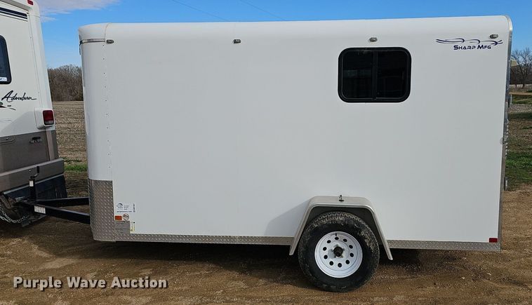 image for item DM1561 2012 Sharp  enclosed cargo trailer