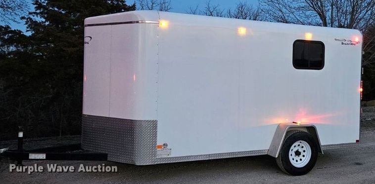 image for item DM1561 2012 Sharp  enclosed cargo trailer
