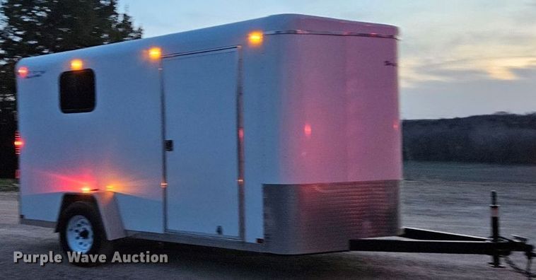 image for item DM1561 2012 Sharp  enclosed cargo trailer