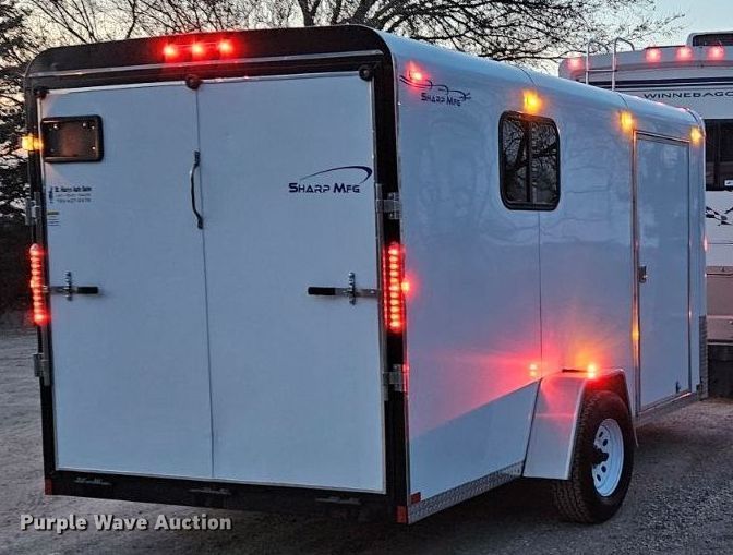 image for item DM1561 2012 Sharp  enclosed cargo trailer