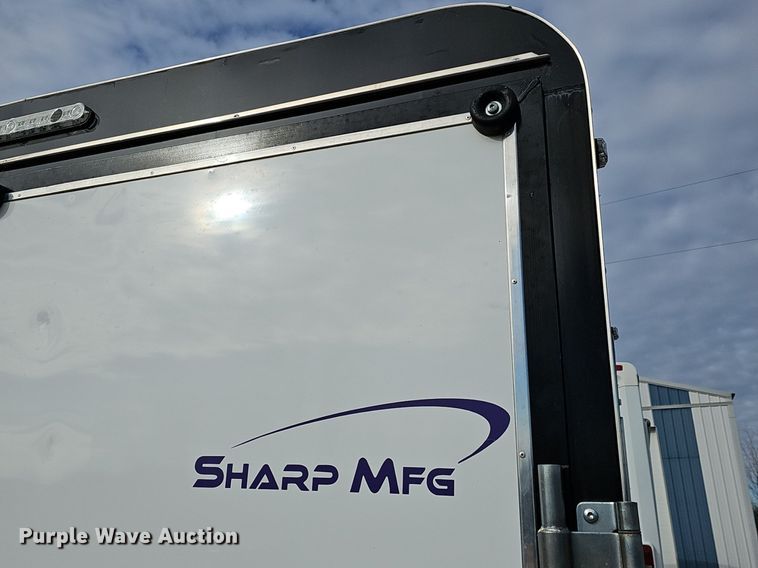 image for item DM1561 2012 Sharp  enclosed cargo trailer