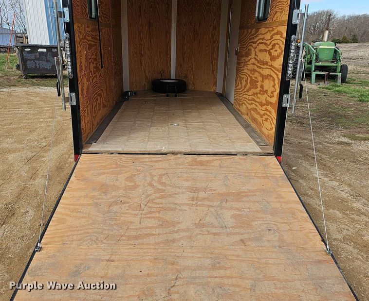 image for item DM1561 2012 Sharp  enclosed cargo trailer