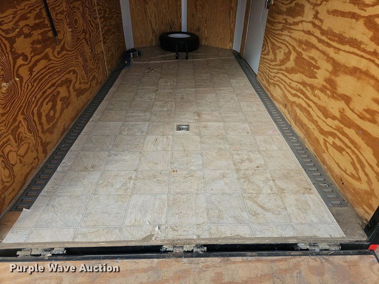 image for item DM1561 2012 Sharp  enclosed cargo trailer