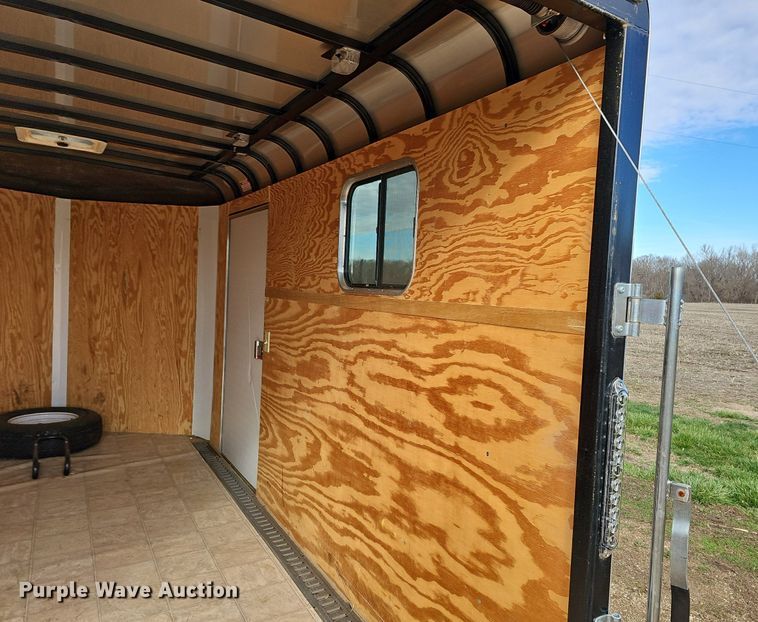 image for item DM1561 2012 Sharp  enclosed cargo trailer