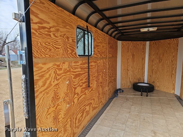 image for item DM1561 2012 Sharp  enclosed cargo trailer