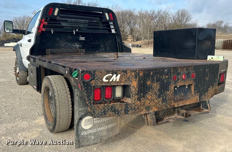 image for item DO1008 2008 Dodge Ram 4500HD flatbed truck