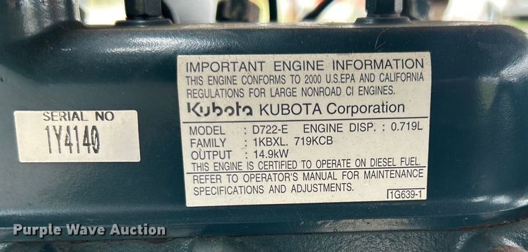 image for item DO1012 Grasshopper  721D2 ZTR lawn mower