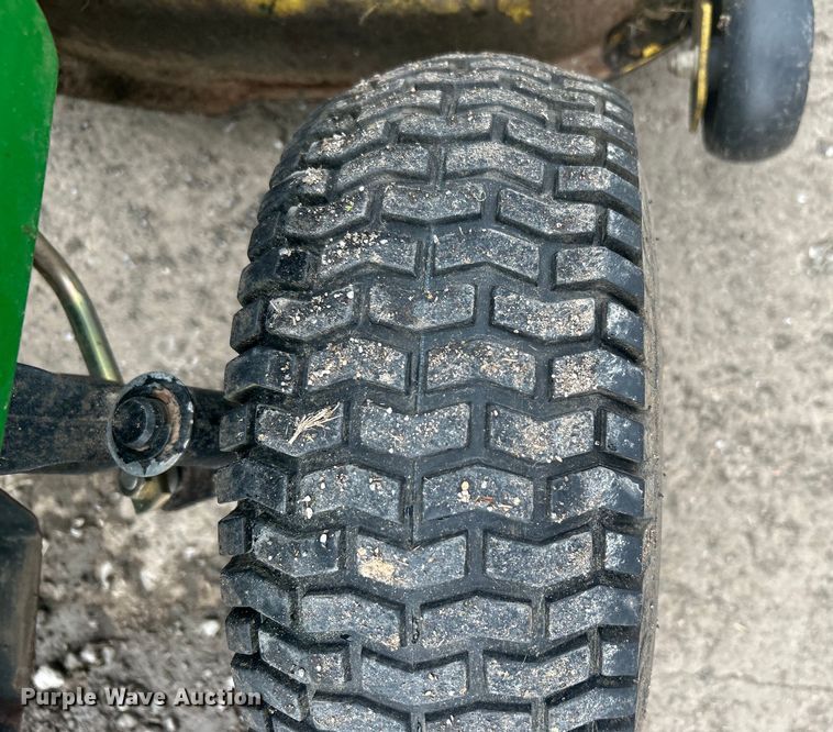 image for item DO1013 John Deere LA115 lawn mower