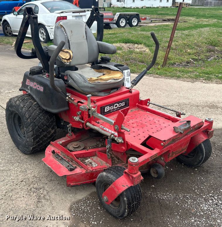 image for item DO1014 Big Dog Diablo ZTR lawn mower