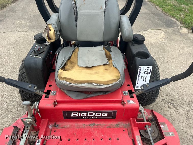 image for item DO1014 Big Dog Diablo ZTR lawn mower