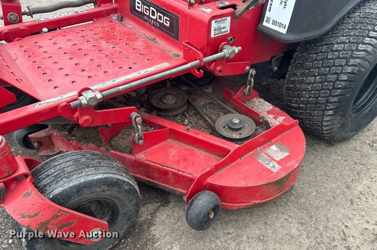 image for item DO1014 Big Dog Diablo ZTR lawn mower