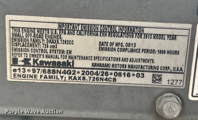 image for item DO1014 Big Dog Diablo ZTR lawn mower