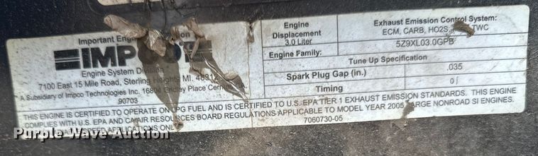 image for item DO3393 Tennant  8410 sweeper/scrubber