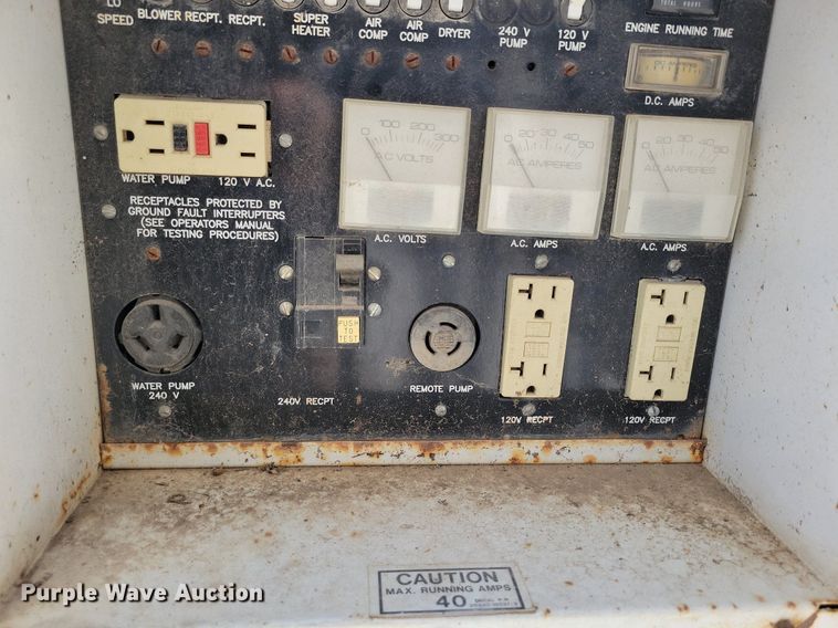 image for item DP1302 1991 Hesco 1500 10 power unit trailer