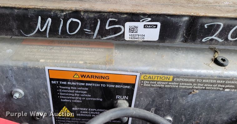 image for item DP1306 2019 Club Car Tempo golf cart