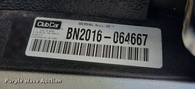 image for item DP1306 2019 Club Car Tempo golf cart