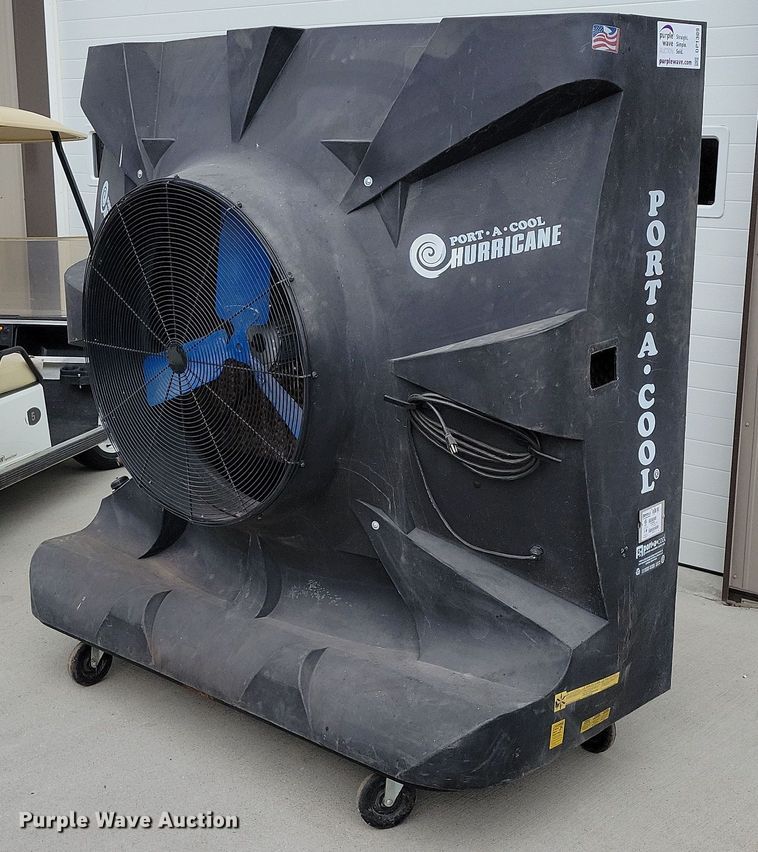 Port-A-Cool Hurricane fan in Marshall, MO | Item DP1309 sold | Purple Wave