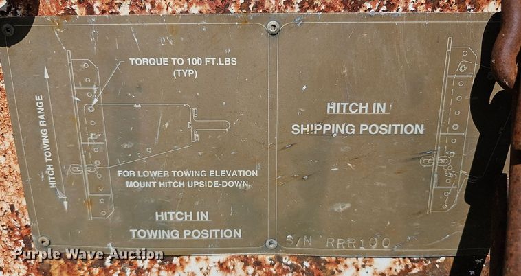 image for item DQ4373 1983 Mill equipment trailer