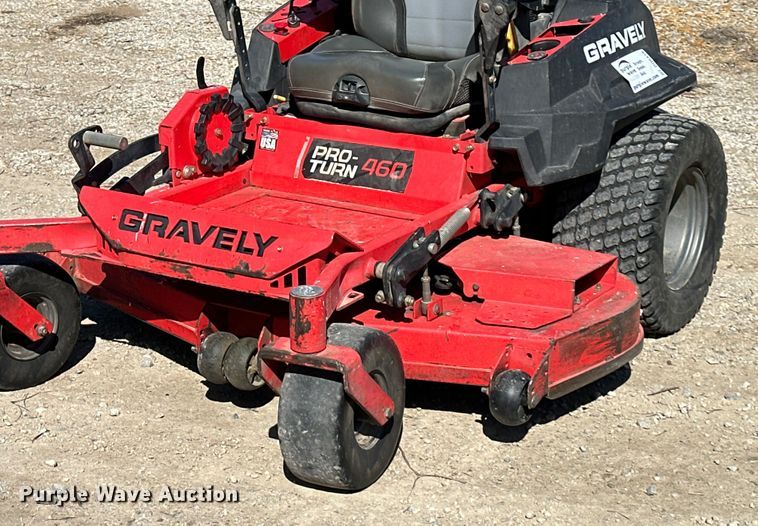 image for item DQ6410 Gravely  Pro-Turn 460 ZTR lawn mower